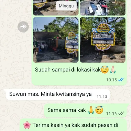 Pengiriman Papan Bunga Duka Duren Seribu Bojongsari