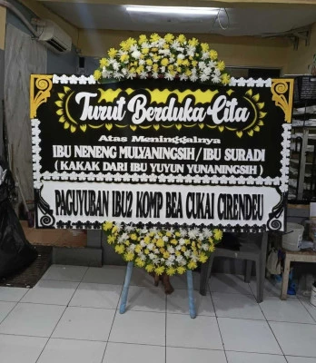 Papan Bunga di Duren Seribu Bojongsari